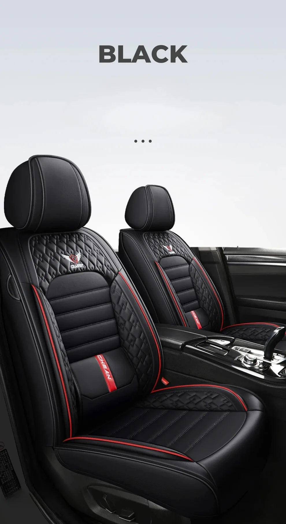 Comfort Leather Seat Cover Set - All-Season - Urban Fit
