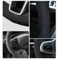 Leather Steering Wheel Protector - All-Season