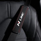 Nappa Leather Seat Belt Strap Protectors