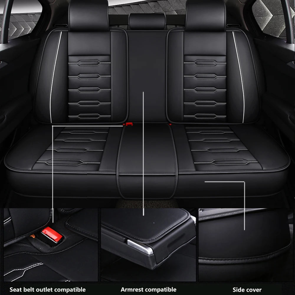 Universal Leather Seat Protector Cover - All-Season