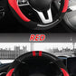 PU Leather Steering Wheel Protector - Non-Slip