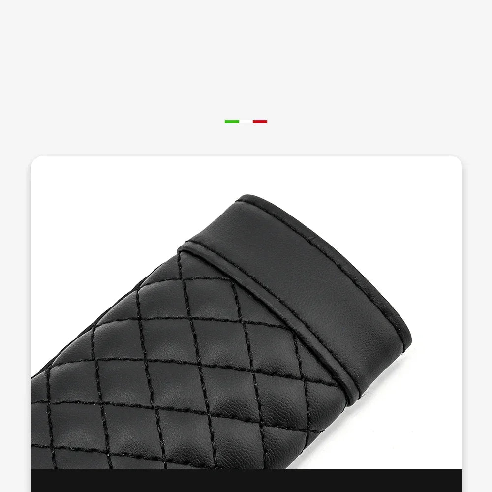 Leather Seat Belt Shoulder Pads
