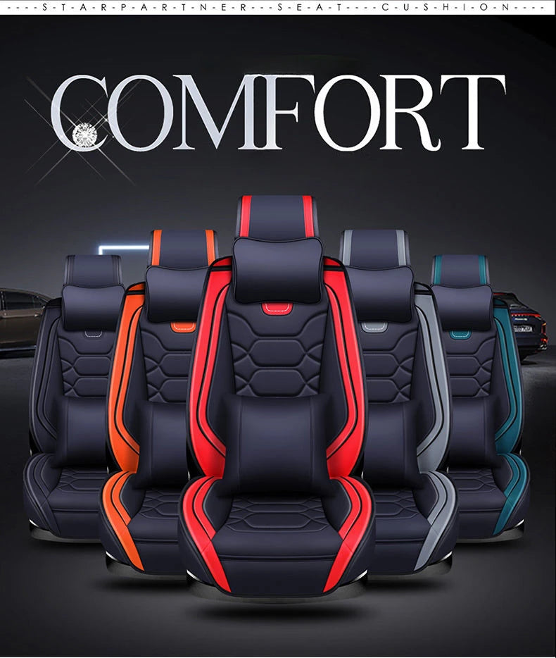 Complete Leather Seat Protector Cover - All-Season
