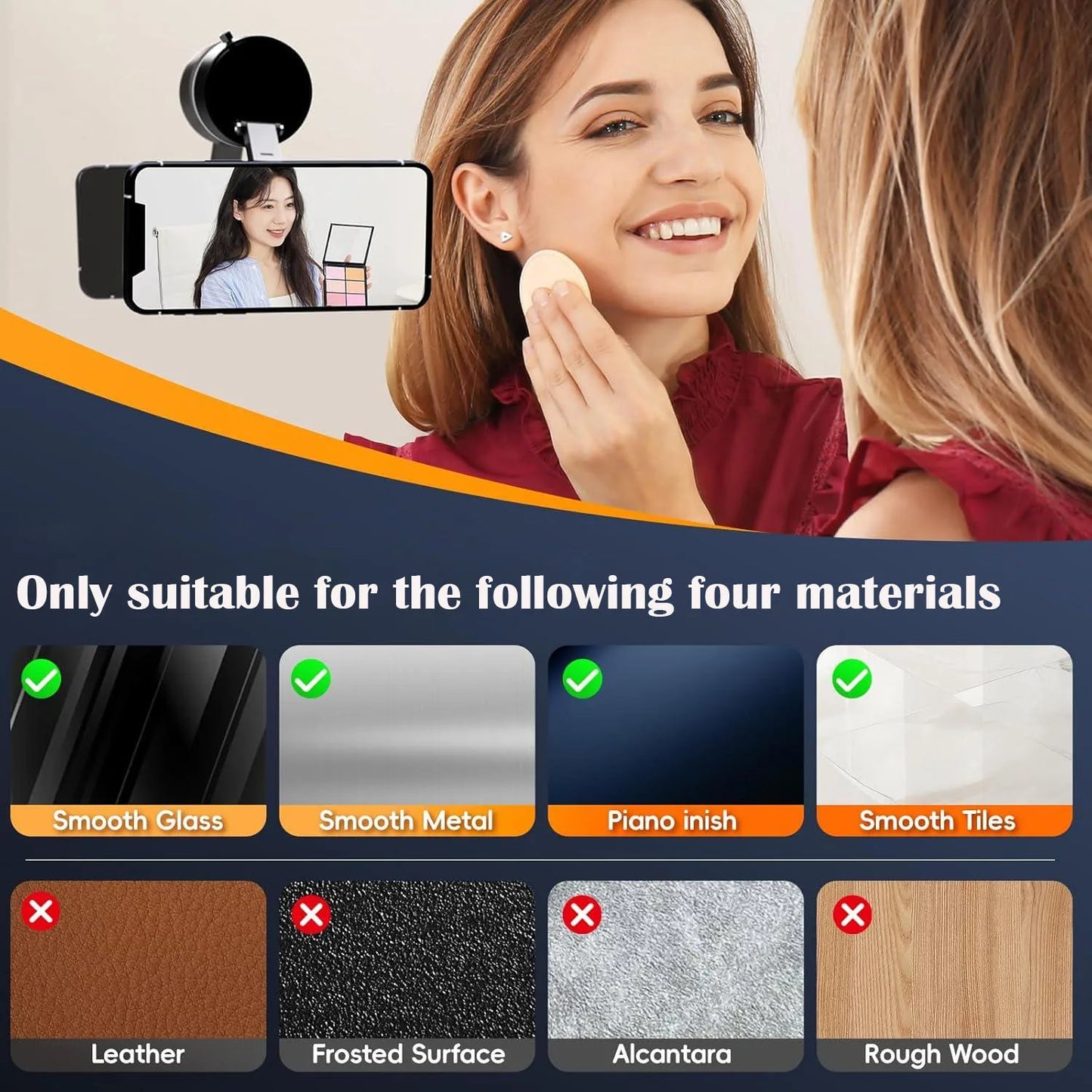 360° Strong-Magnet Car Phone Holder with Secure Hold