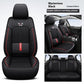 Five-Seat Nappa Leather Seat Protector Cover - All-Season