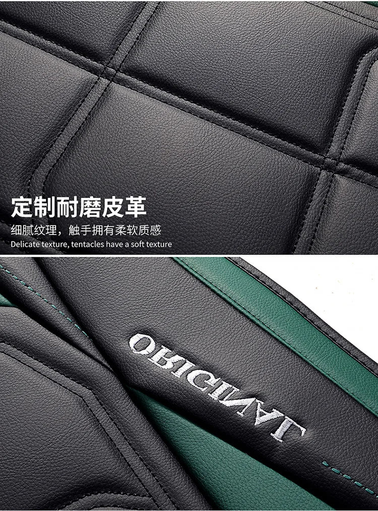 Front Row PU Leather Seat Cushion Cover - All-Season