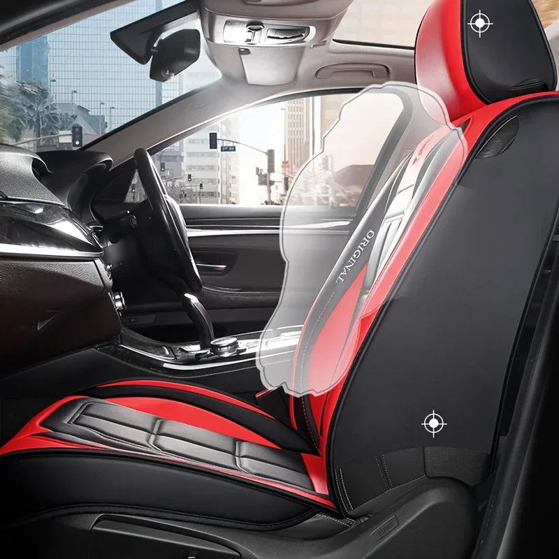 Universal Leather Car Seat Cover Set - All-Season