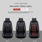 Premium Leather Seat Cover Set - All-Season