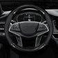 Leather Steering Wheel Wrap - Non-Slip