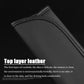 Dual Nappa Leather Seat Belt Comfort Covers