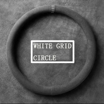 Suede Steering Wheel Cover - Non-Slip