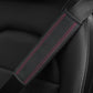PU Leather Seat Belt Comfort Covers - Urban Fit