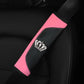 Diamond Accent Seat Belt Shoulder Pads