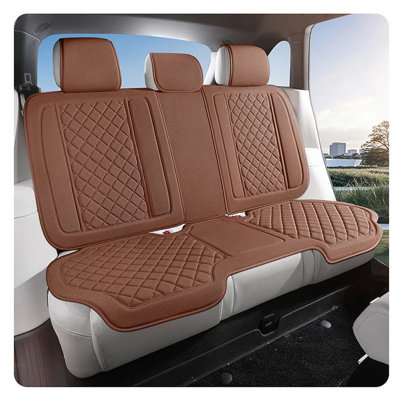 Premium Linen Seat Cover Set - All-Season