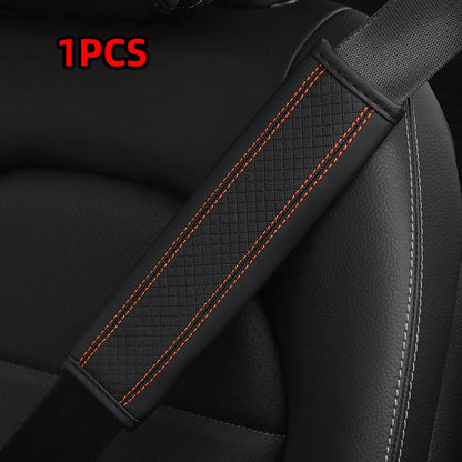 PU Leather Seat Belt Strap Protectors