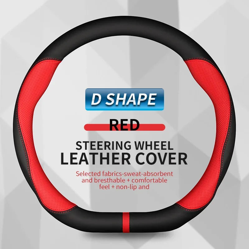 Leather Wheel Protector Cover - Non-Slip - Plus