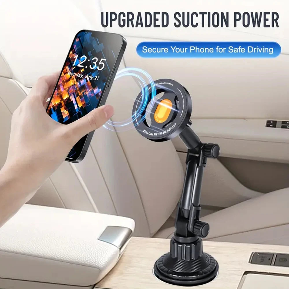 360° Magnetic Phone Mount for Cup Holder