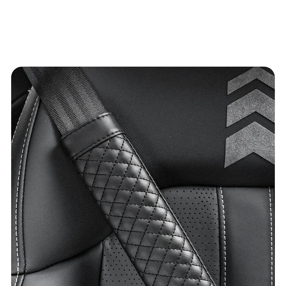 Leather Seat Belt Shoulder Pads
