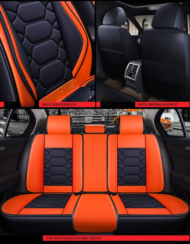 Complete Leather Seat Protector Cover - All-Season
