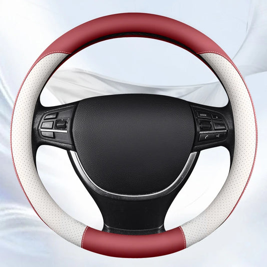 Leather Steering Wheel Protector - Non-Slip