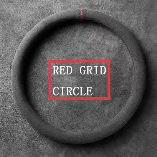 Suede Steering Wheel Cover - Non-Slip