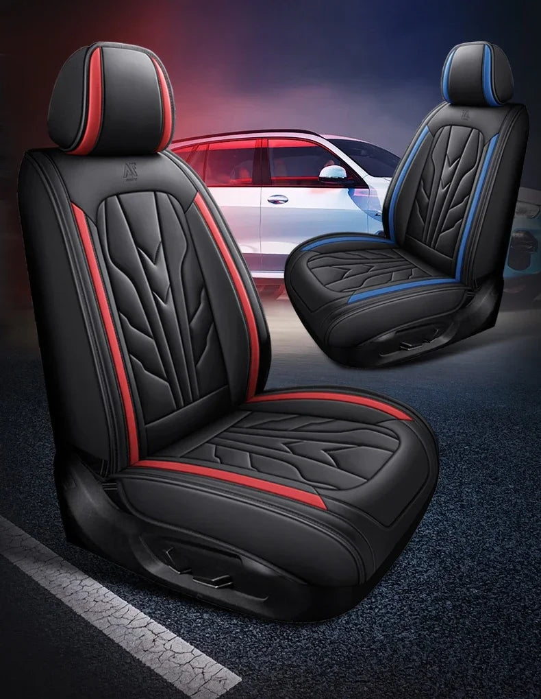 Universal PU Leather Seat Cover Set - All-Season