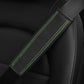 PU Leather Seat Belt Comfort Covers - Urban Fit