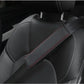 Dual Nappa Leather Seat Belt Comfort Covers