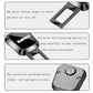 Flexible Seat Belt Latch Extender - Buckle Insert