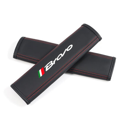Nappa Leather Shoulder Belt Cushions