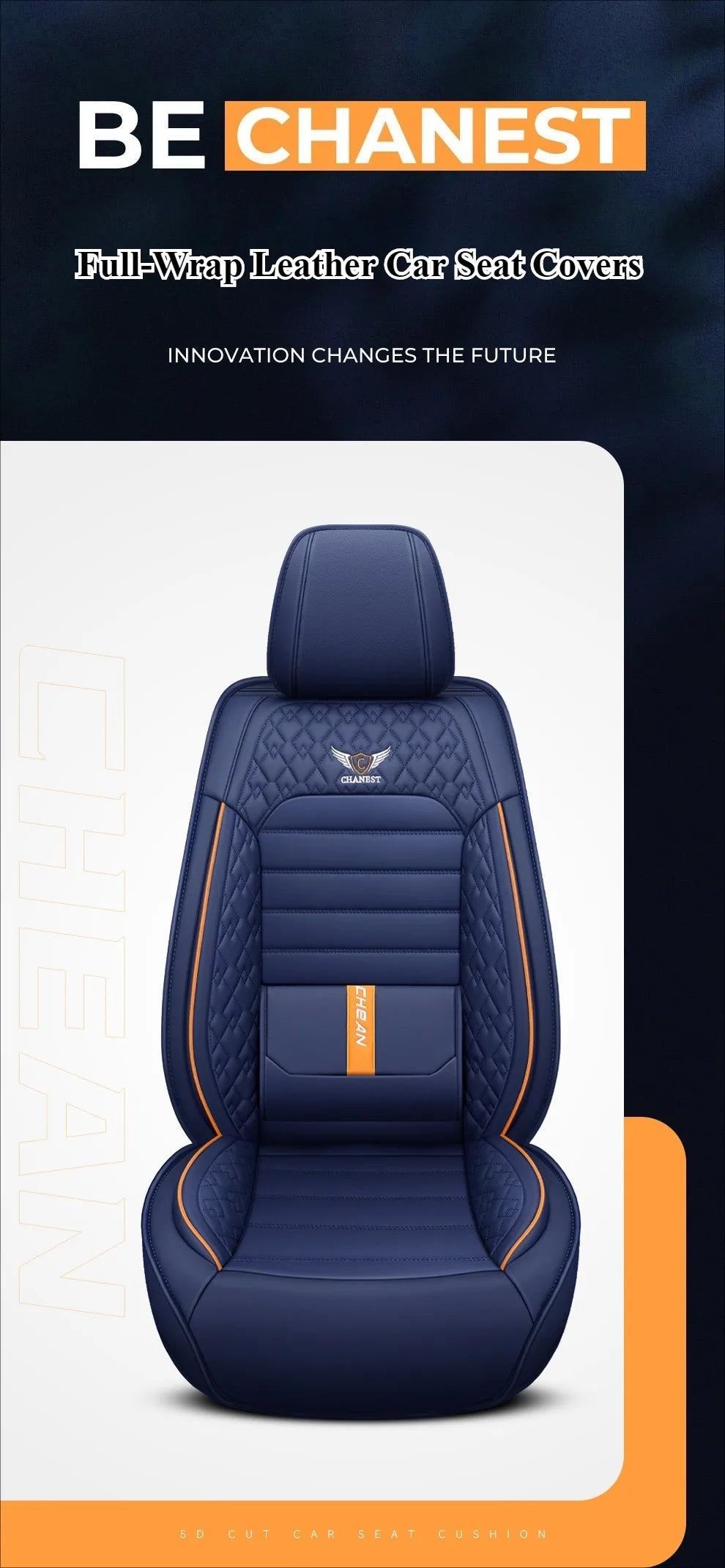 Comfort Leather Seat Cover Set - All-Season - Urban Fit