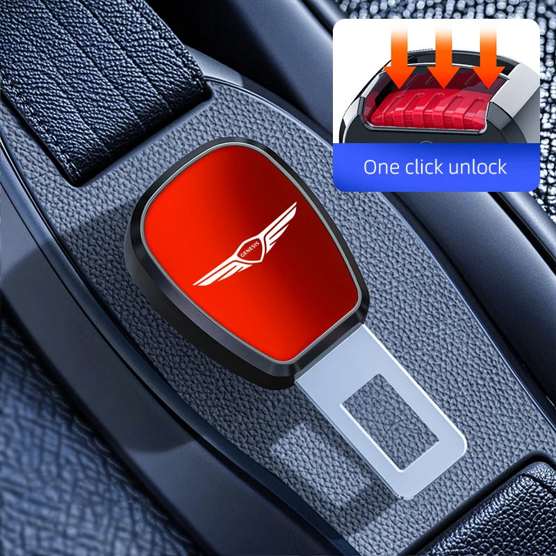 Safety Seat Belt Latch Extender - Clip Design - Signature