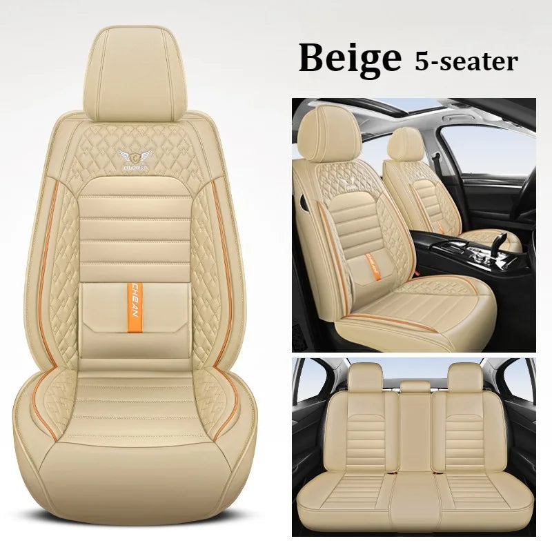 Comfort Leather Seat Cover Set - All-Season - Urban Fit