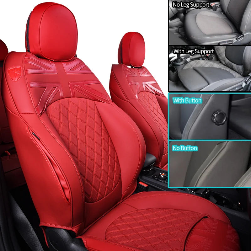 Complete Leather Seat Cover Set