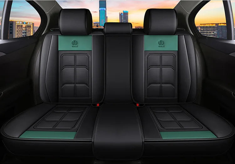 Front Row PU Leather Seat Cushion Cover - All-Season