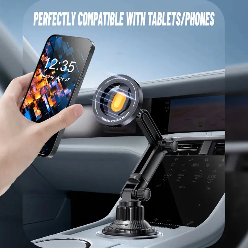 360° Magnetic Phone Mount for Cup Holder