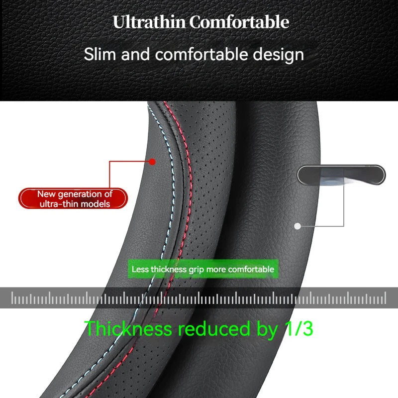 Leather Wheel Protector Cover - Non-Slip