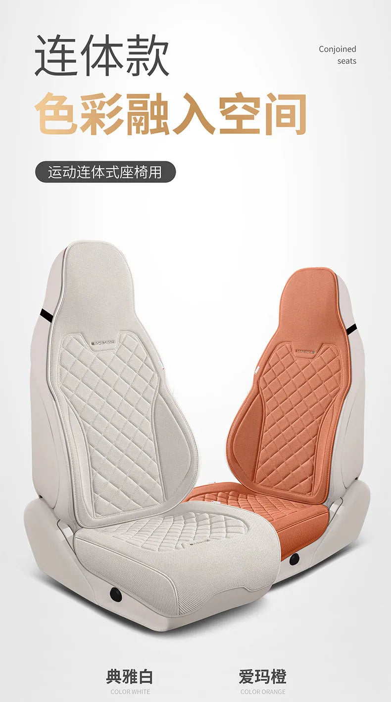 Premium Linen Seat Cover Set - All-Season
