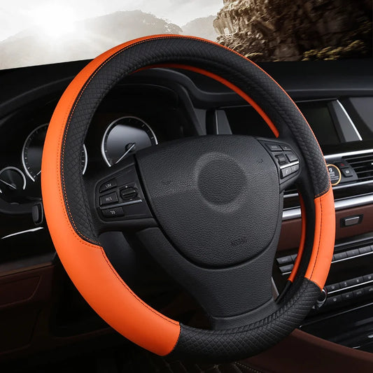 Leather Steering Wheel Protector - Non-Slip - Urban Fit