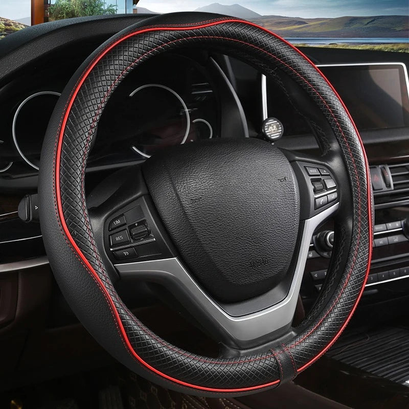 Breathable Steering Wheel Wrap - Non-Slip