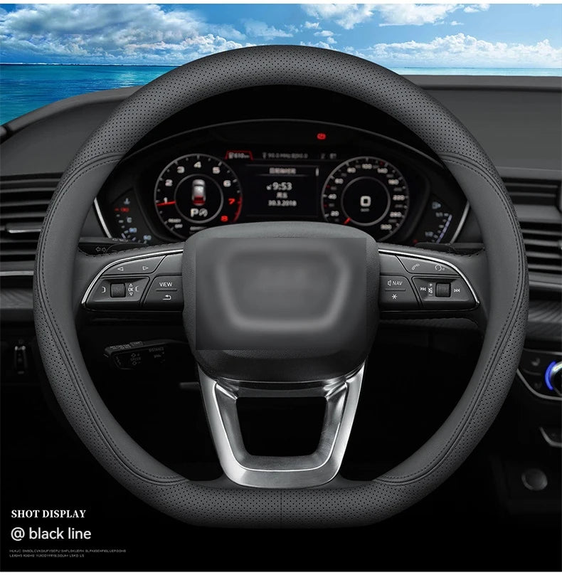 Leather Wheel Protector Cover - Non-Slip
