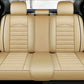 Five-Seat Leather Seat Cover Set - All-Season